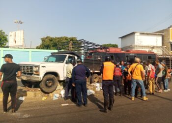 Accidente de tránsito dejó un fallecido y un lesionado en la avenida Pedro María Freites