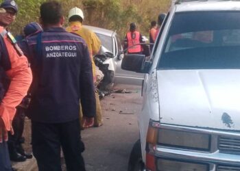 Un hombre falleció al colisionar el carro que conducía contra una piedra