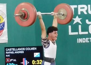 Asociación de Pesas realizó chequeo a los atletas que irán al clasificatorio nacional de Maracay