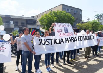 Familiares de Edmundo Hajale protestaron para exigir justicia
