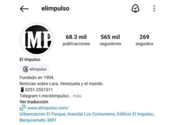 Fue suspendida la cuenta en Instagram de El Impulso a pocas horas de las elecciones