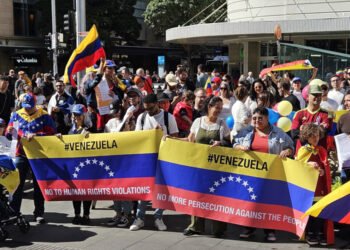 Venezolanos en Australia y Bruselas se sumaron a protestas en rechazo a resultados electorales