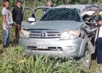 Accidente de tránsito en vía La Ceiba-La Leona dejó un fallecido y cuatro lesionados