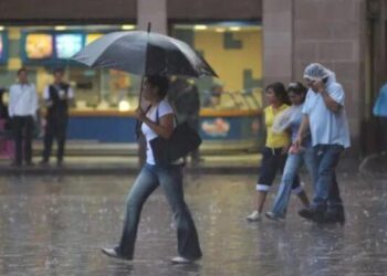 Inameh pronostica fuertes lluvias en gran parte del país