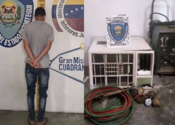Detuvieron a un joven en Guamachito por hurto