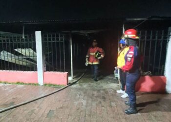Incendio en el antiguo Parque Los Tucusitos afectó 60 locales (+video)