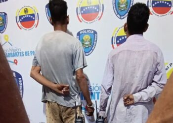 Detuvieron a cuatro sujetos con armamento ilícito durante operativo nocturno en Chuparín