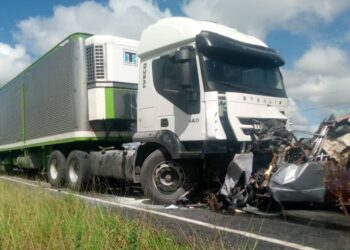 Accidente vía La Ceiba dejó dos fallecidos