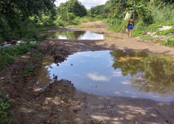 Reportan que la vía rural Coco e'mono-El Olivo está en pésimas condiciones