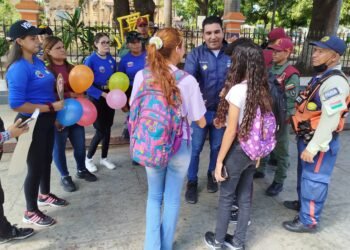 Frente Preventivo Anzoátegui desarrolla la campaña “Abraza la vida, dile no a los retos virales”