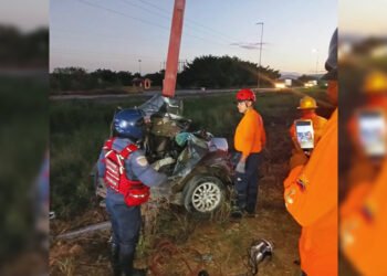 Dos personas fallecieron en un accidente de tránsito en la Troncal 9