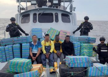Incautaron en El Salvador 4,3 toneladas de droga valorada en más de 100 millones de dólares