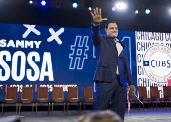 Sammy Sosa será exaltado al Salón de la Fama de los Cachorros de Chicago