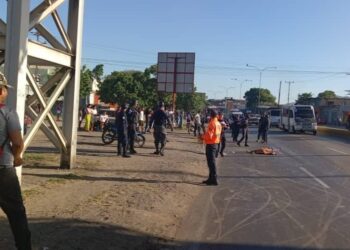 Un hombre murió tras ser arrollado en Puerto La Cruz