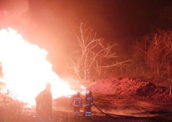 Sigraed Anzoátegui informó que incendio en Anaco se originó por una fuga de Gas Licuado Natural