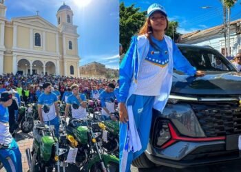 Gobierno de Sucre celebró la Misa del Deporte y entregó motos y carro a atletas destacados