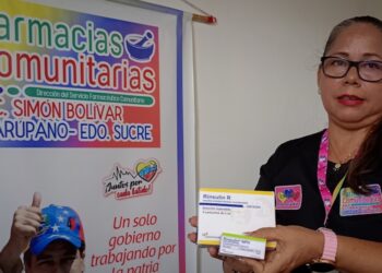 Unos 160 pacientes de Bermúdez recibieron dotación de insulina a través de la farmacia comunitaria