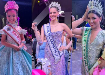 Cumaneses disfrutaron de dos noches de brillo para elegir a las reinas del Carnaval 2025
