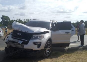 Alcalde de Guanipa sufrió una colisión en la vía Cantaura-Anaco