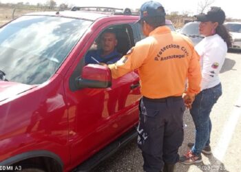 Operativo Carnavales Seguros 2025 se desarrolla con normalidad en Freites y Santa Ana