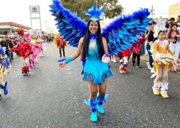 Tigrenses disfrutan del desfile de comparsas y carrozas desde el domingo