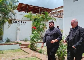 Nuncio apostólico en Venezuela recorrió las instalaciones de la Casa Santa Ana en Carúpano