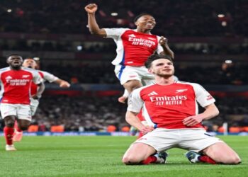 Arsenal goleó al Real Madrid en cuartos de final de la Liga de Campeones de la UEFA