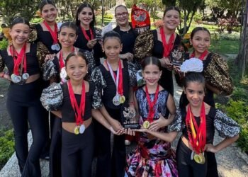La academia sucrense Gitana’s obtuvo el primer lugar en competencia nacional