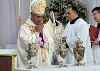 Diócesis de Barcelona celebró Misa Crismal en la Iglesia María Auxiliadora de Lechería (+Fotos)