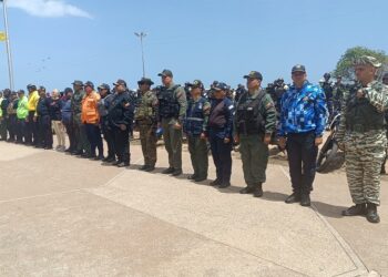 Organismos de seguridad despliegan 1.680 efectivos para el resguardo de Paria en Semana Santa