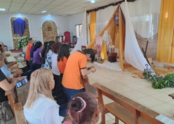 Feligresía cumplió con la visita de los siete templos en El Tigre