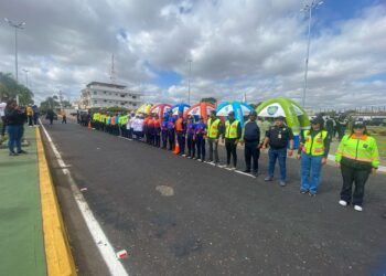 Organismos de seguridad recibieron este miércoles a los temporadistas en El Tigre