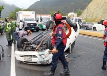 ONG venezolana documenta 122 muertos en accidentes de tránsito durante abril