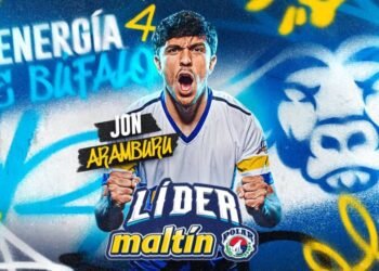 "El Búfalo" Jon Aranburu se estrena como Líder Maltín Polar