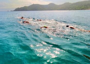 Realizaron el Campeonato Nacional de Aguas Abiertas en Miranda (+Fotos)