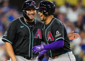 Gabriel Moreno despachó cuadrangular en triunfo de Arizona sobre Dodgers