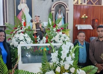 En Mejía rindieron honor al santo patrono San Antonio de Padua