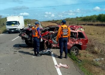 Tres lesionados dejó choque de vehículos en el tramo Km 52-La Ceiba (+Fotos)