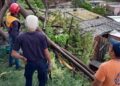 PC reporta que cuatro viviendas de Guanta fueron afectadas por paso de ondas tropicales