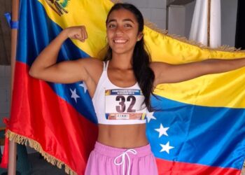Aura Ramos se consagró campeona nacional U-18 en lanzamiento de jabalina