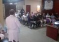 En el hospital de Cantaura dictaron taller sobre manejo agudo de pulmón