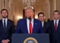 Trump sugiere que respalda un "cambio de régimen" en Irán