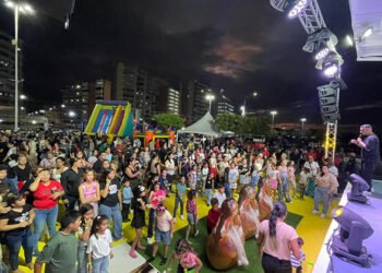 Más de 2 mil personas celebraron el Día del Niño en la plaza Puerto Príncipe de Lechería