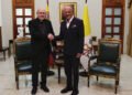 Jorge Rodríguez entregó una carta dirigida al papa para que interceda por niños migrantes en EE.UU