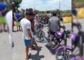 Vecinos del sector Boca de Rio protestaron tras tener más de 15 horas sin luz