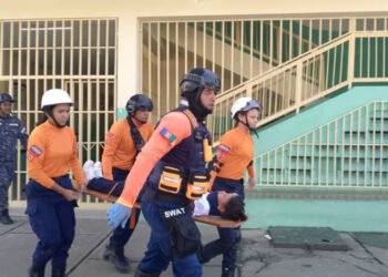 Con simulacro masivo en planteles escolares recordaron el terremoto de Cariaco en Bermúdez