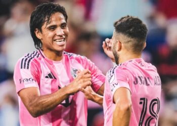 Telasco Segovia anotó dos goles en festín del Inter de Miami