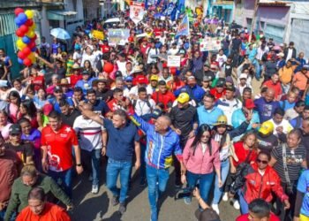 Oficialismo en Anzoátegui arrancó la campaña electoral en varios municipios
