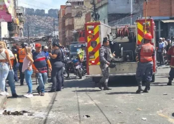 Unas 20 personas heridas en Caracas tras la explosión de una bombona de gas