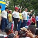 Candidata del oficialismo cerró campaña en el centro de Barcelona (+Fotos)